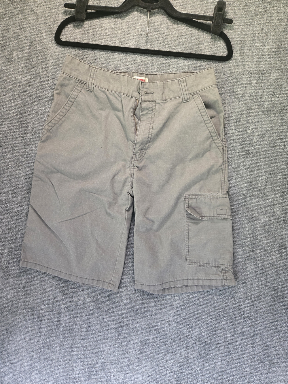 Boys Levis Gray Cargo Shorts -16 REG